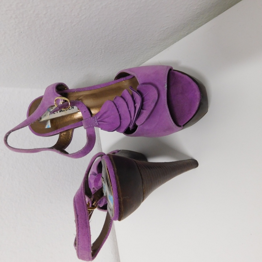 Steve Madden Purple Heel Sandals